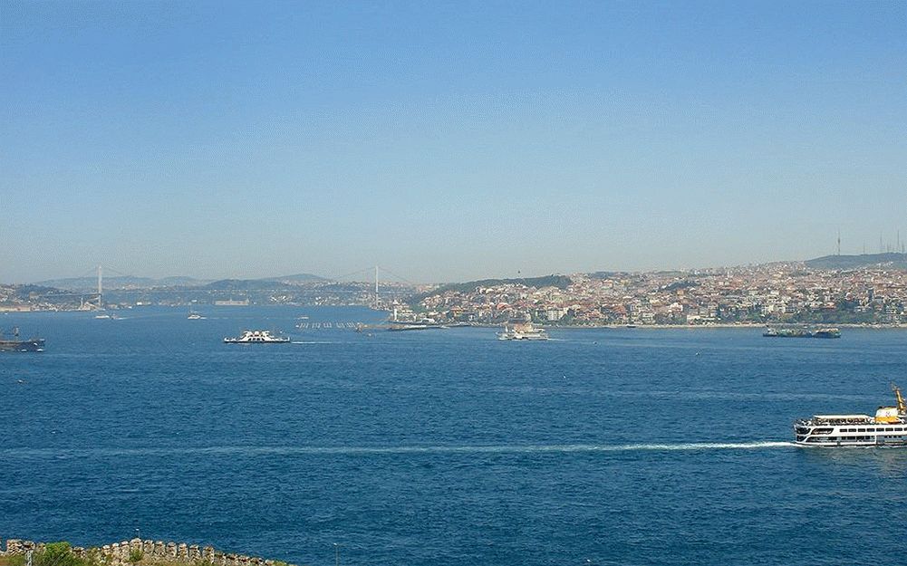 Пролив Босфор на Черном море